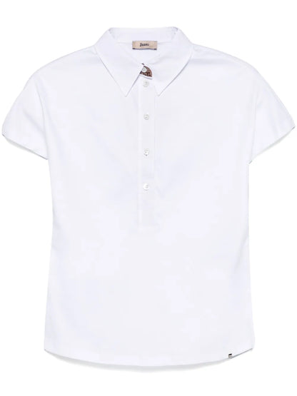 Cotton Polo Top