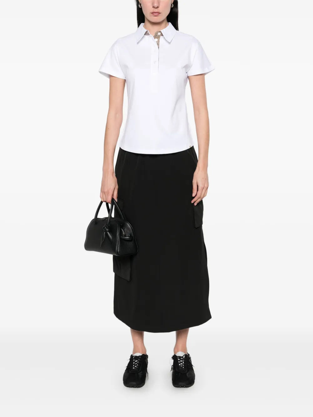 Cotton Polo Top