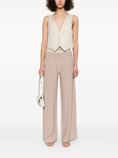Lurex-Embellished Trousers
