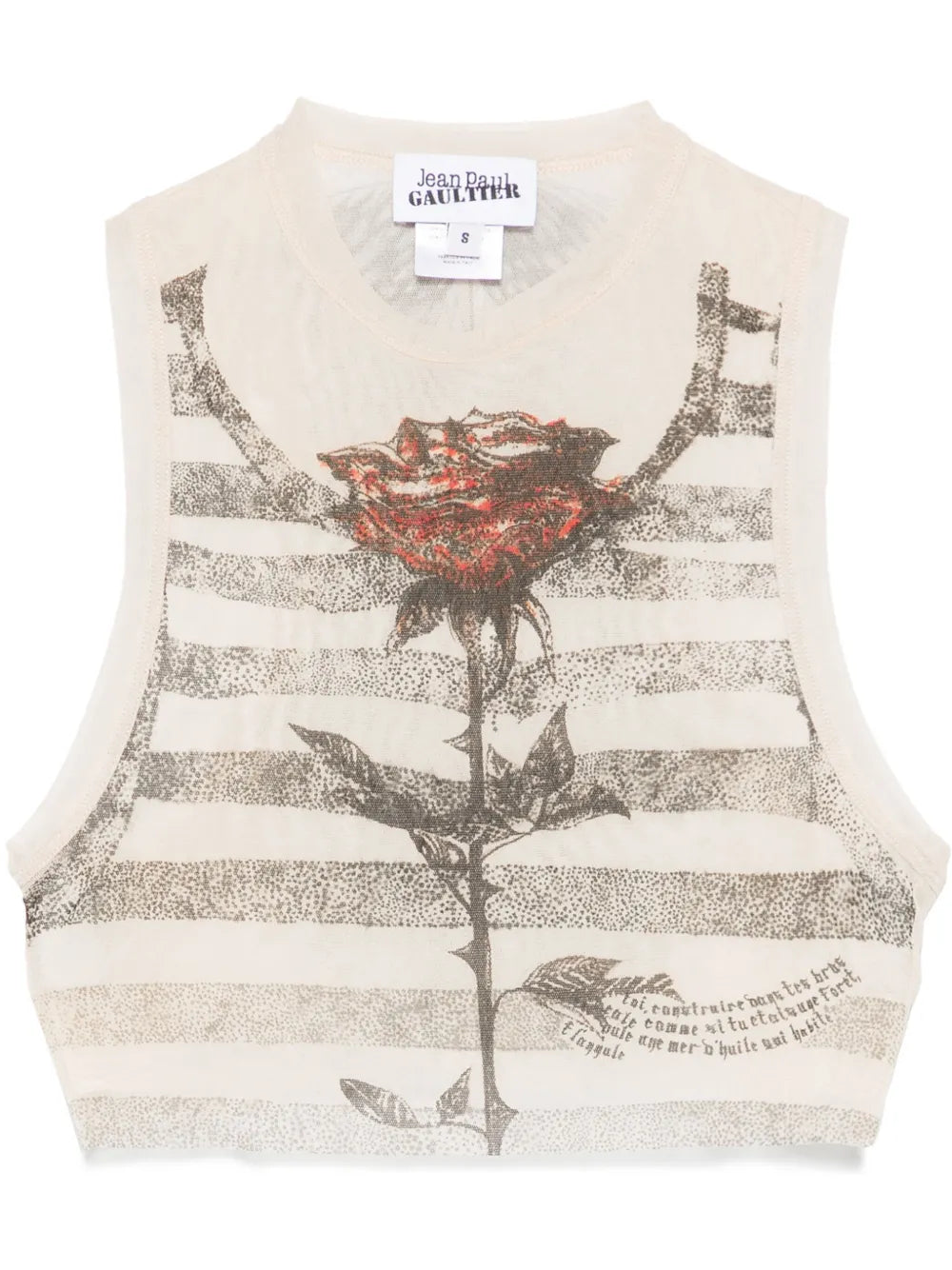 Tattoo Marinière Top