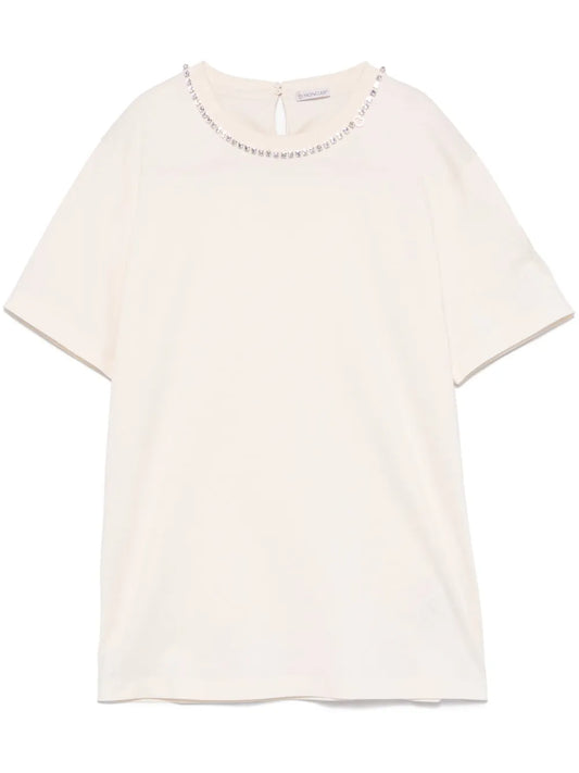 Crystal-Embellished T-Shirt