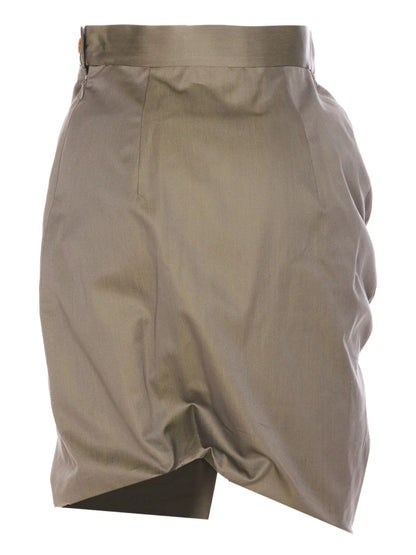 Side Panther Mini Skirt