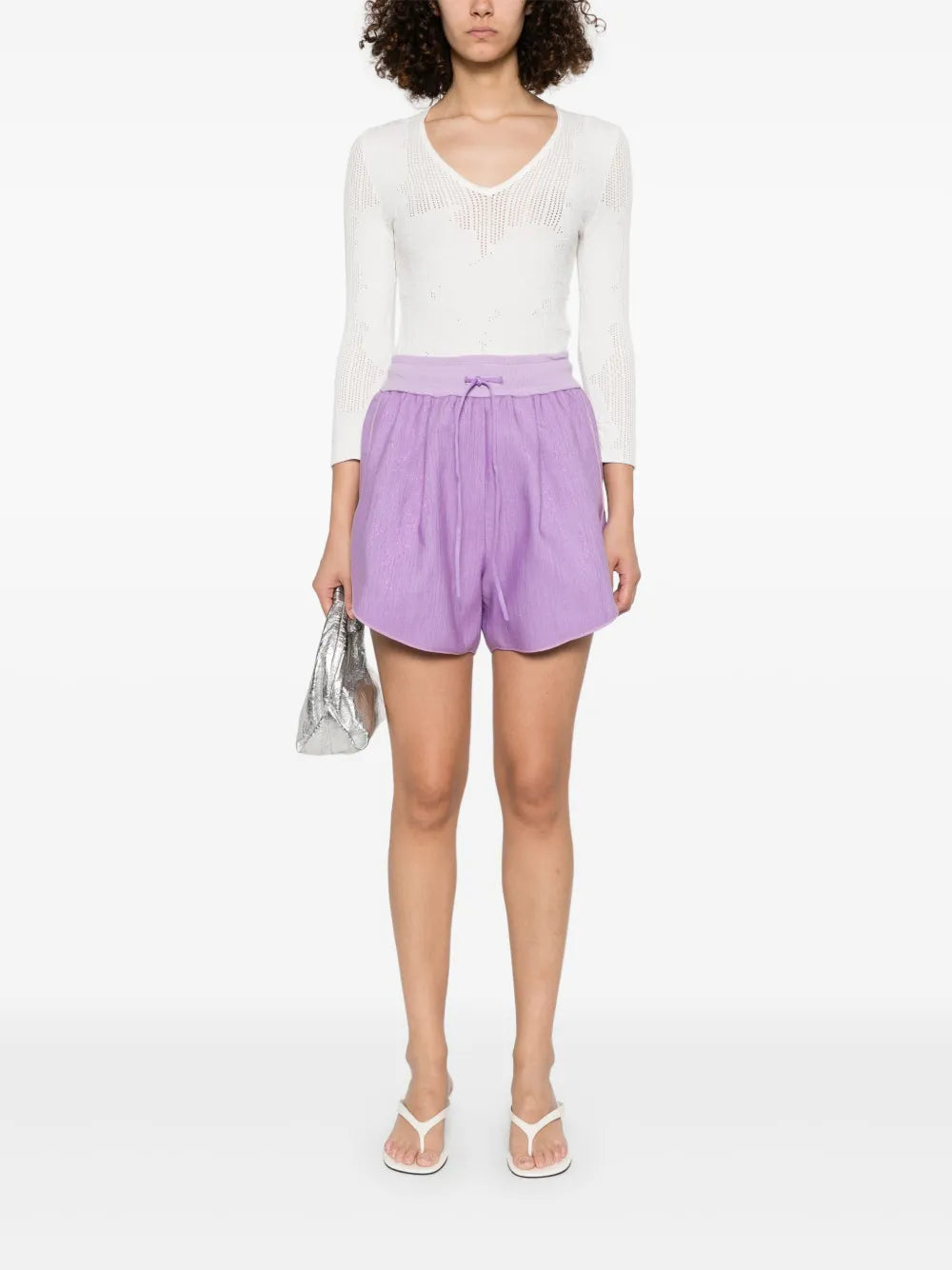 Open-Knit T-Shirt