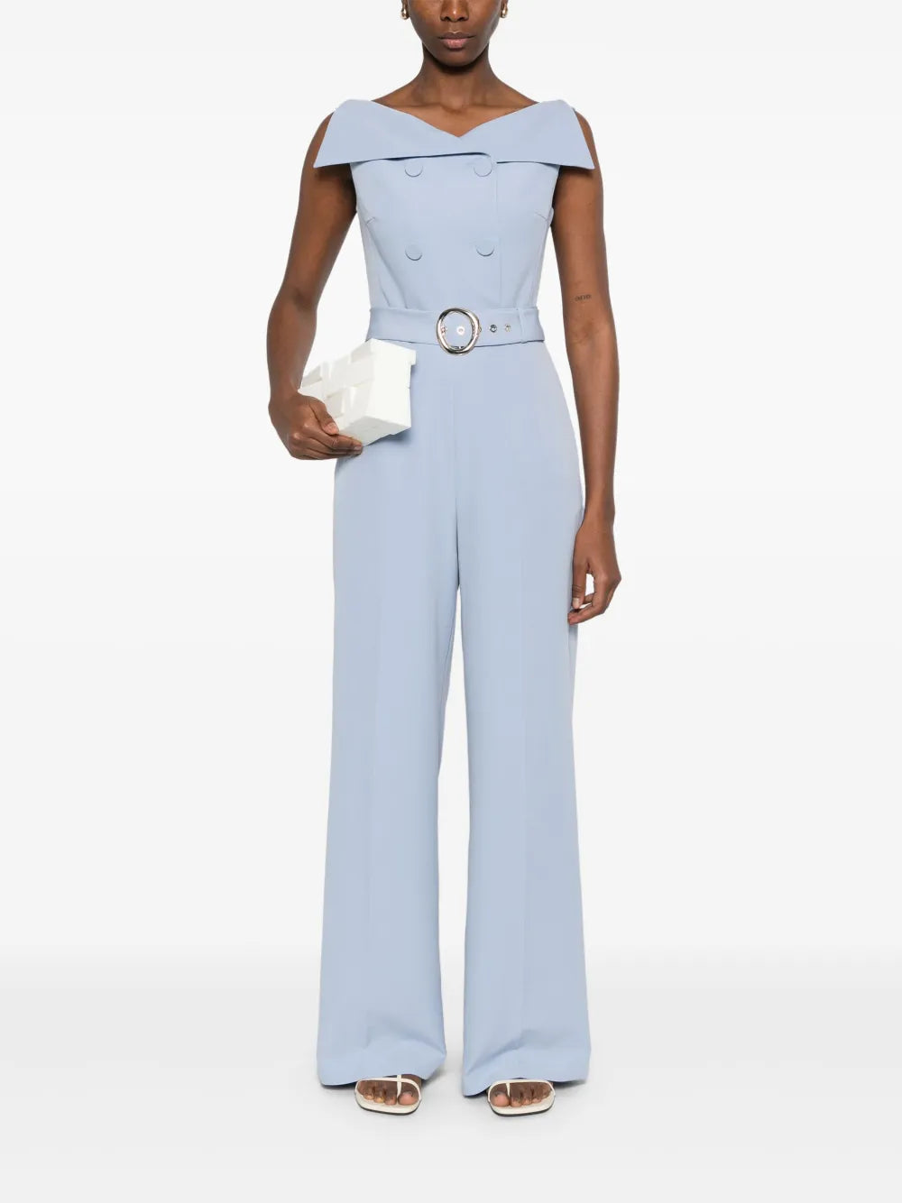 Double-Breasted Jumpsuit