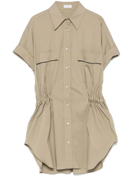 Bead-Detail Shirt