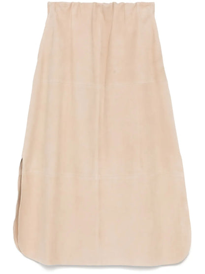 Cinza Midi Skirt