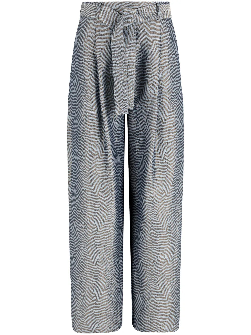 Abstract Pattern Trousers