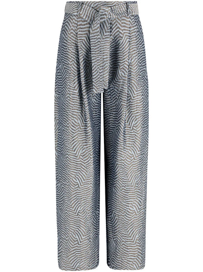 Abstract Pattern Trousers