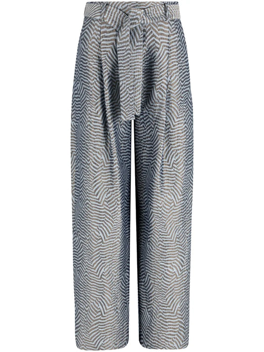Abstract Pattern Trousers