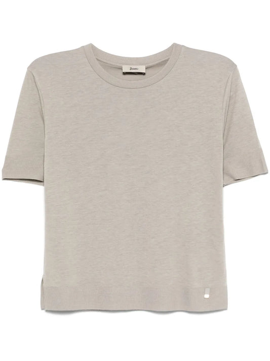 Fine-Knit T-Shirt