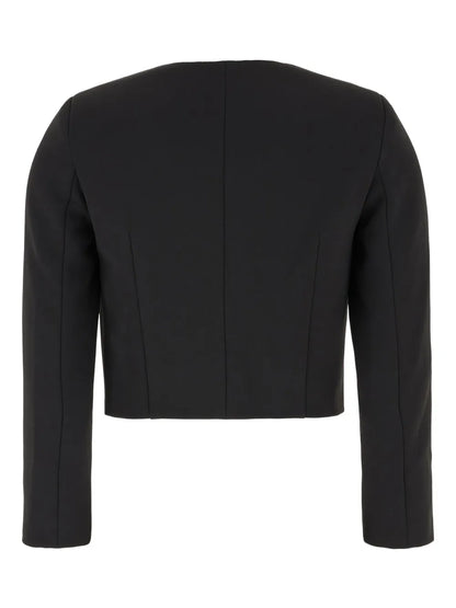 Studded-Trim Jacket