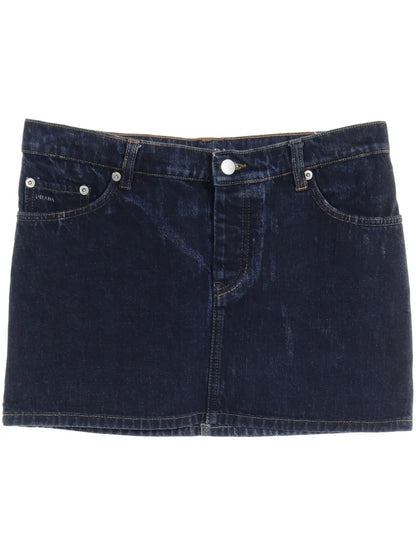 2010S Mini Denim Skirt