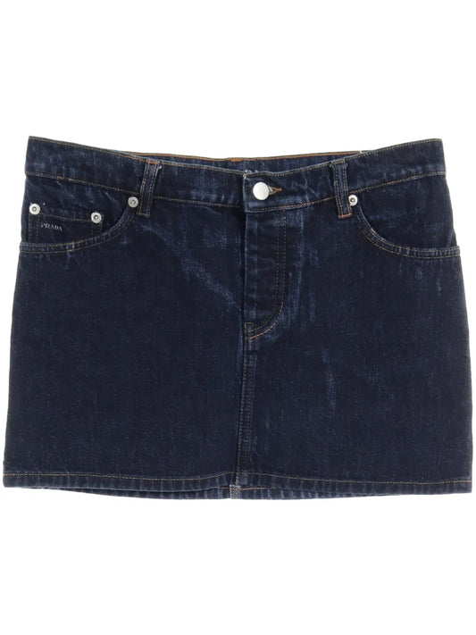 2010S Mini Denim Skirt