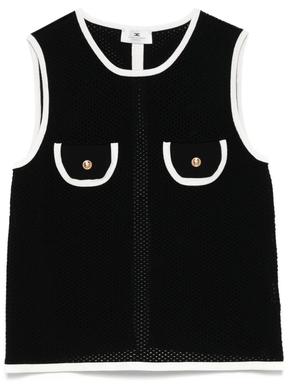 Open-Knit Tank Top