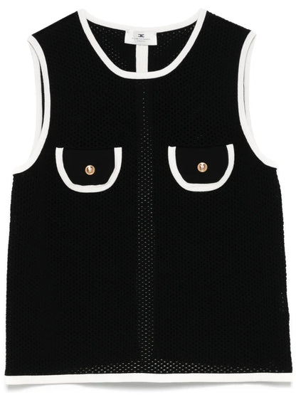 Open-Knit Tank Top
