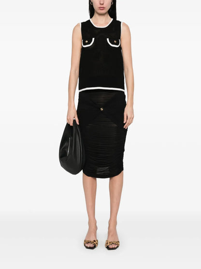 Open-Knit Tank Top