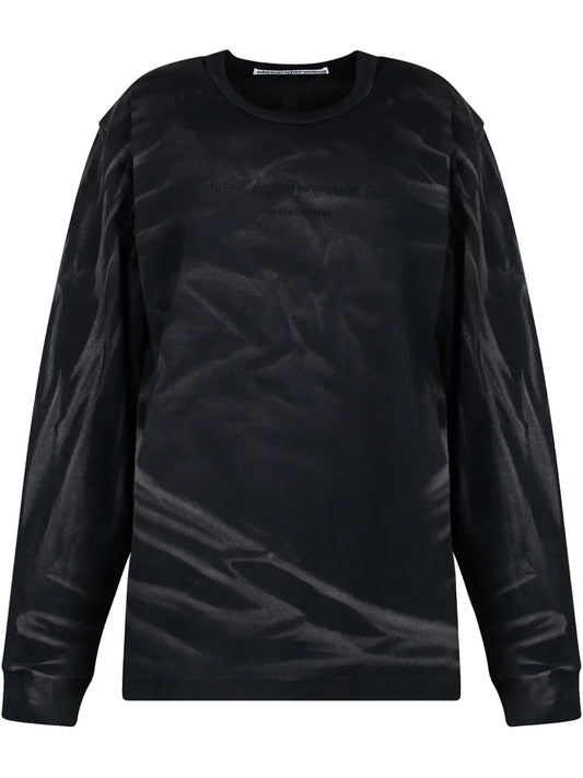 Abstract Print Sweatshirt