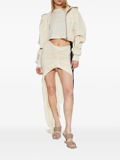 Jersey Cropped Jacket