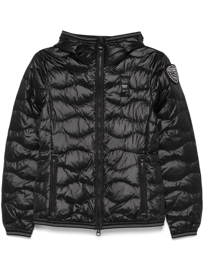 Logo-Patch Puffer Jacket