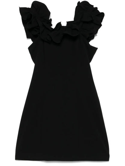 Ruffle-Detail Mini Dress
