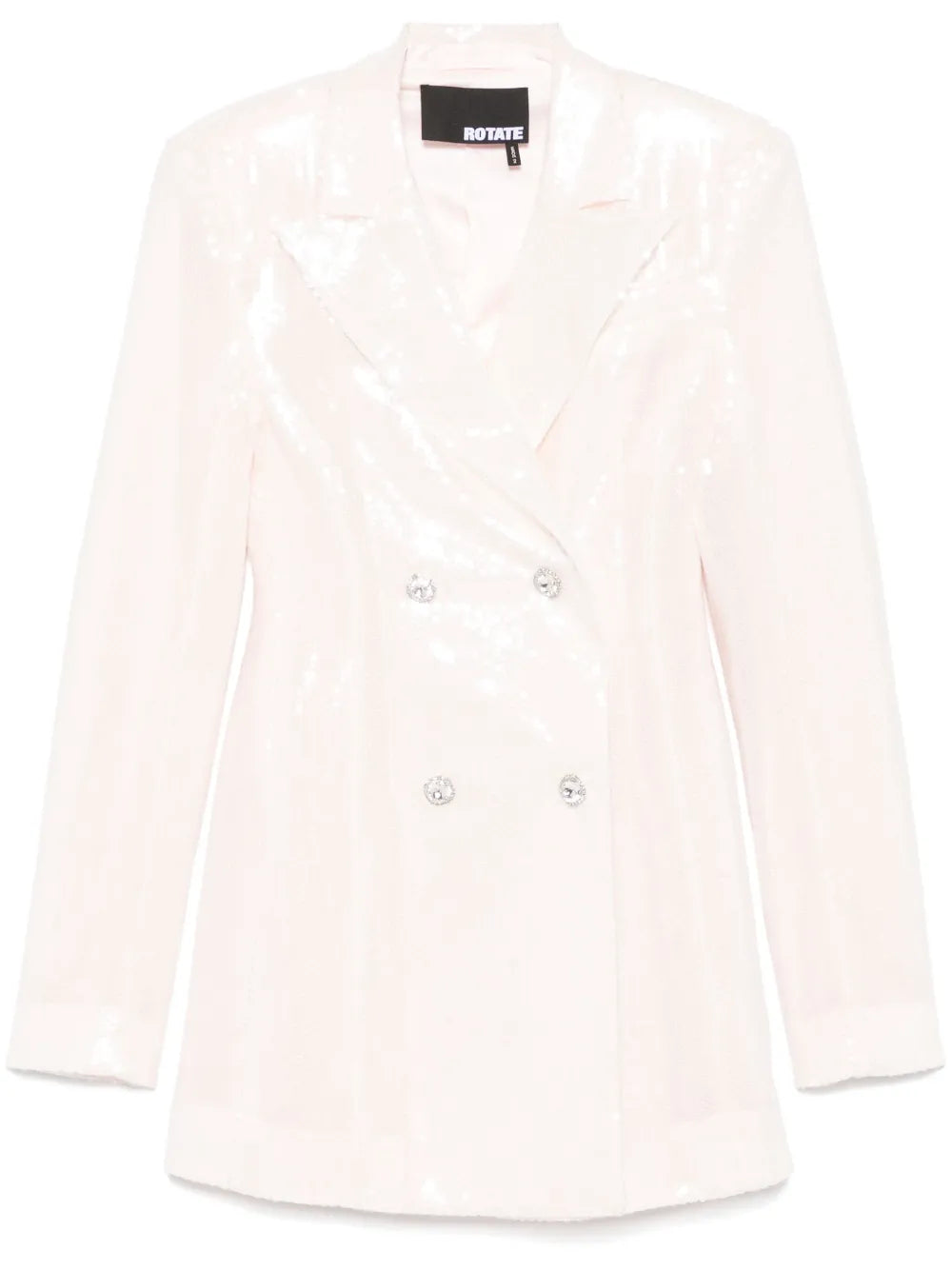Sequinned Blazer-Style Mini Dress