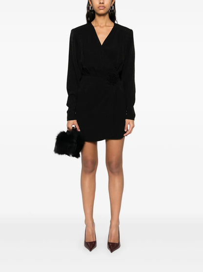 Long-Sleeve Mini Dress