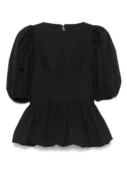 Puff-Sleeve Bubble Top