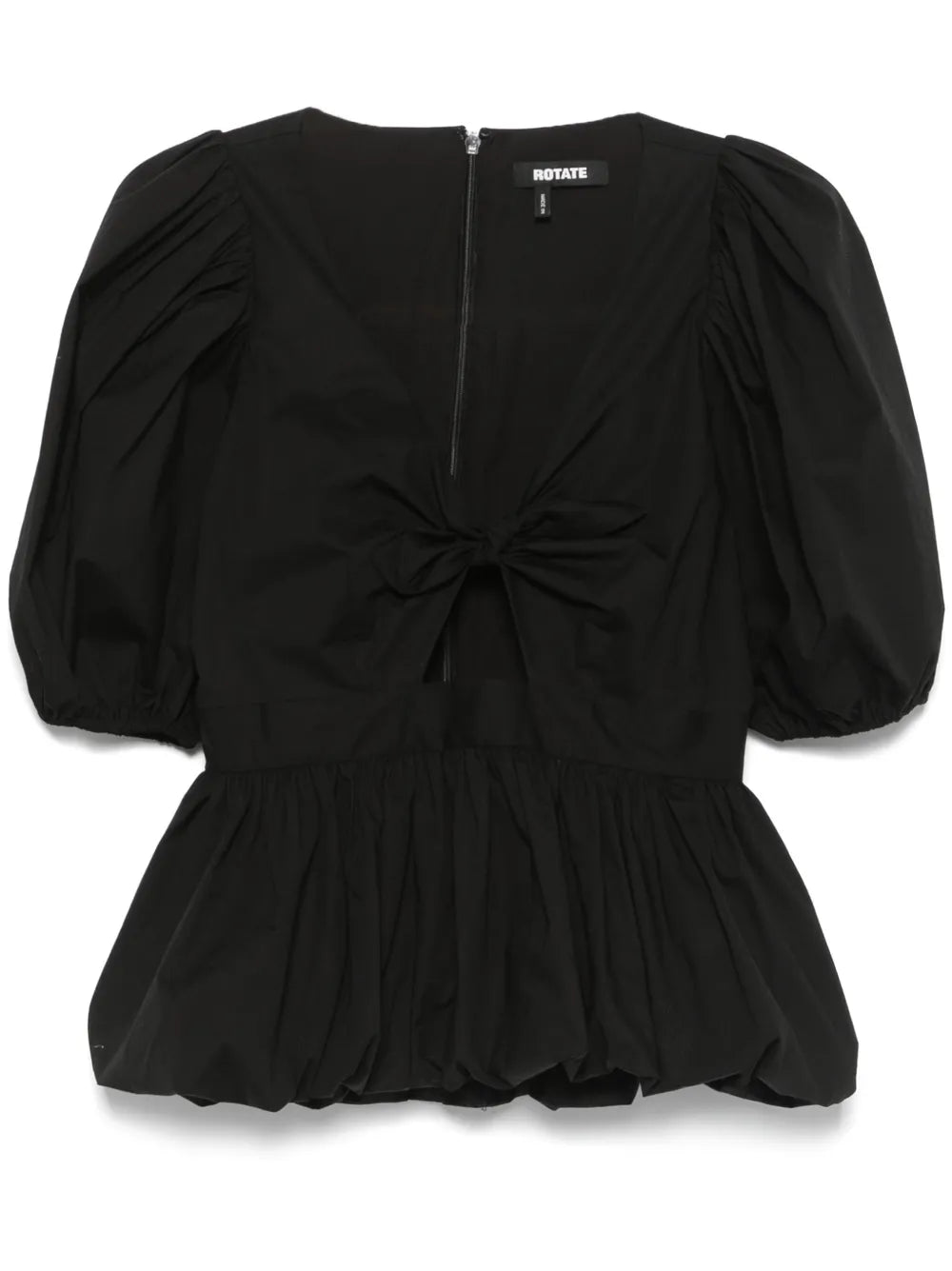 Puff-Sleeve Bubble Top