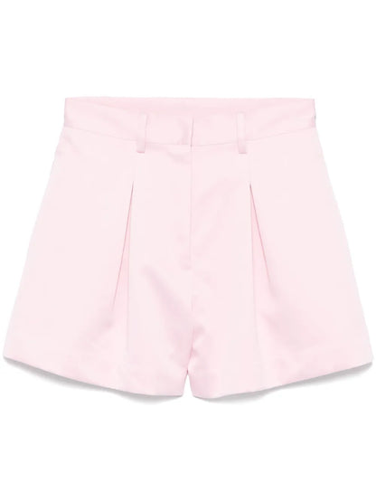 Satin High-Waisted Shorts