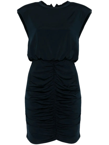 Slinky Ruched Mini Dress