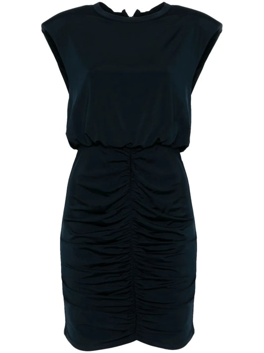 Slinky Ruched Mini Dress