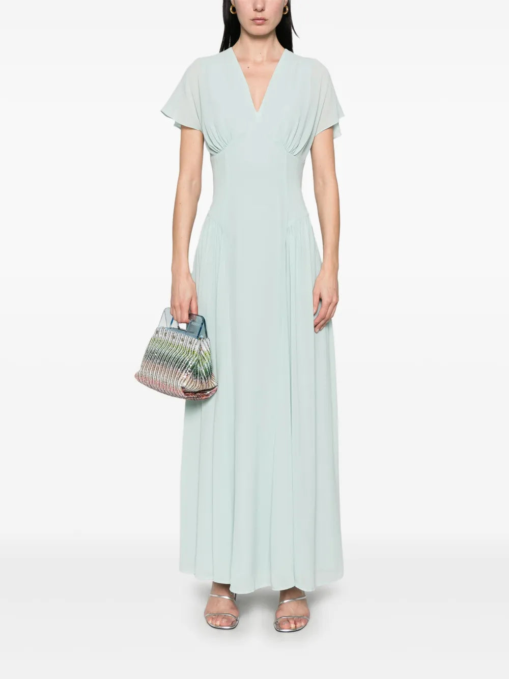 V-Neck Maxi Dress