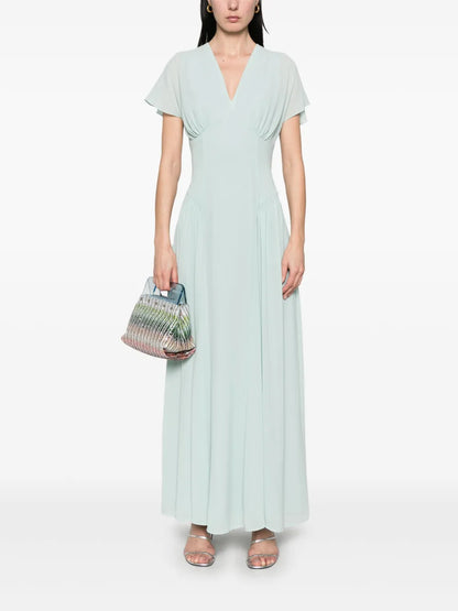 V-Neck Maxi Dress