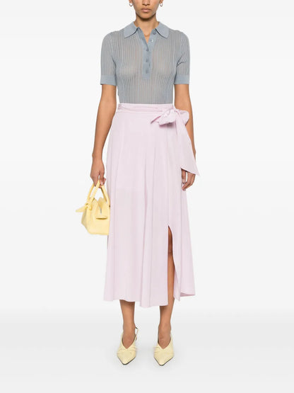 Wrap Midi Skirt