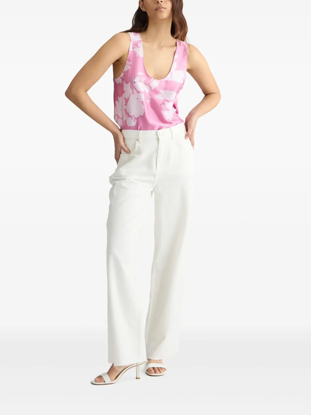 Floral-Print Top