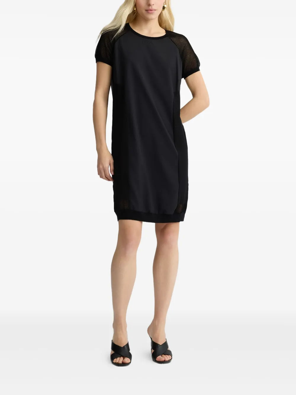 Mesh-Detail Dress