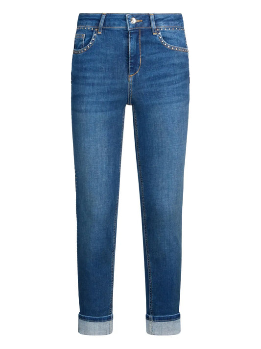 Stud-Embellished Jeans