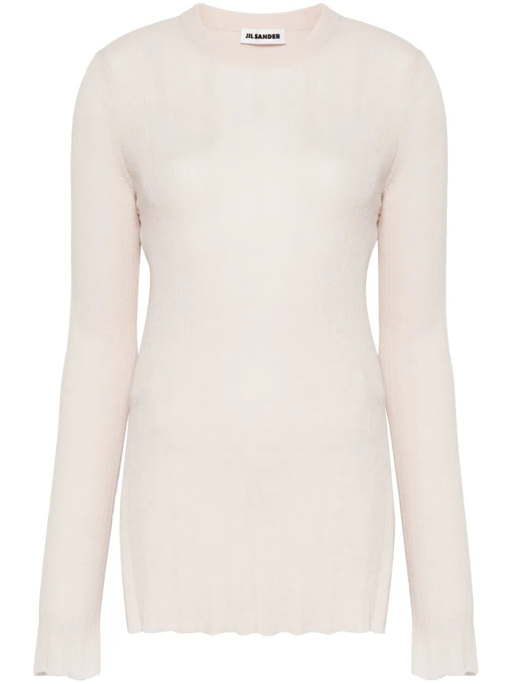 Fine-Ribbed Top