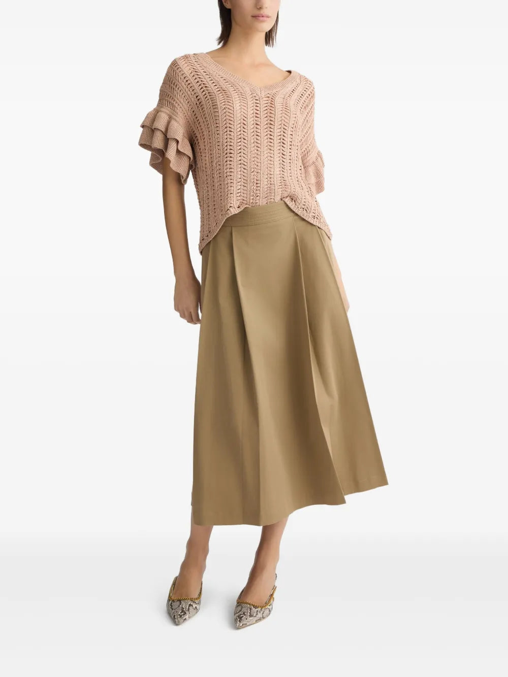 Pleated Skirt