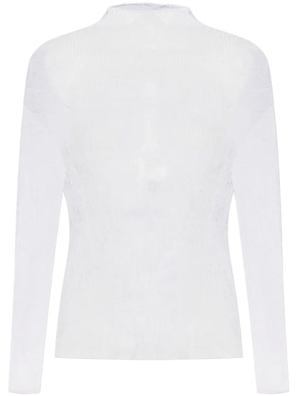Crease-Effect Top