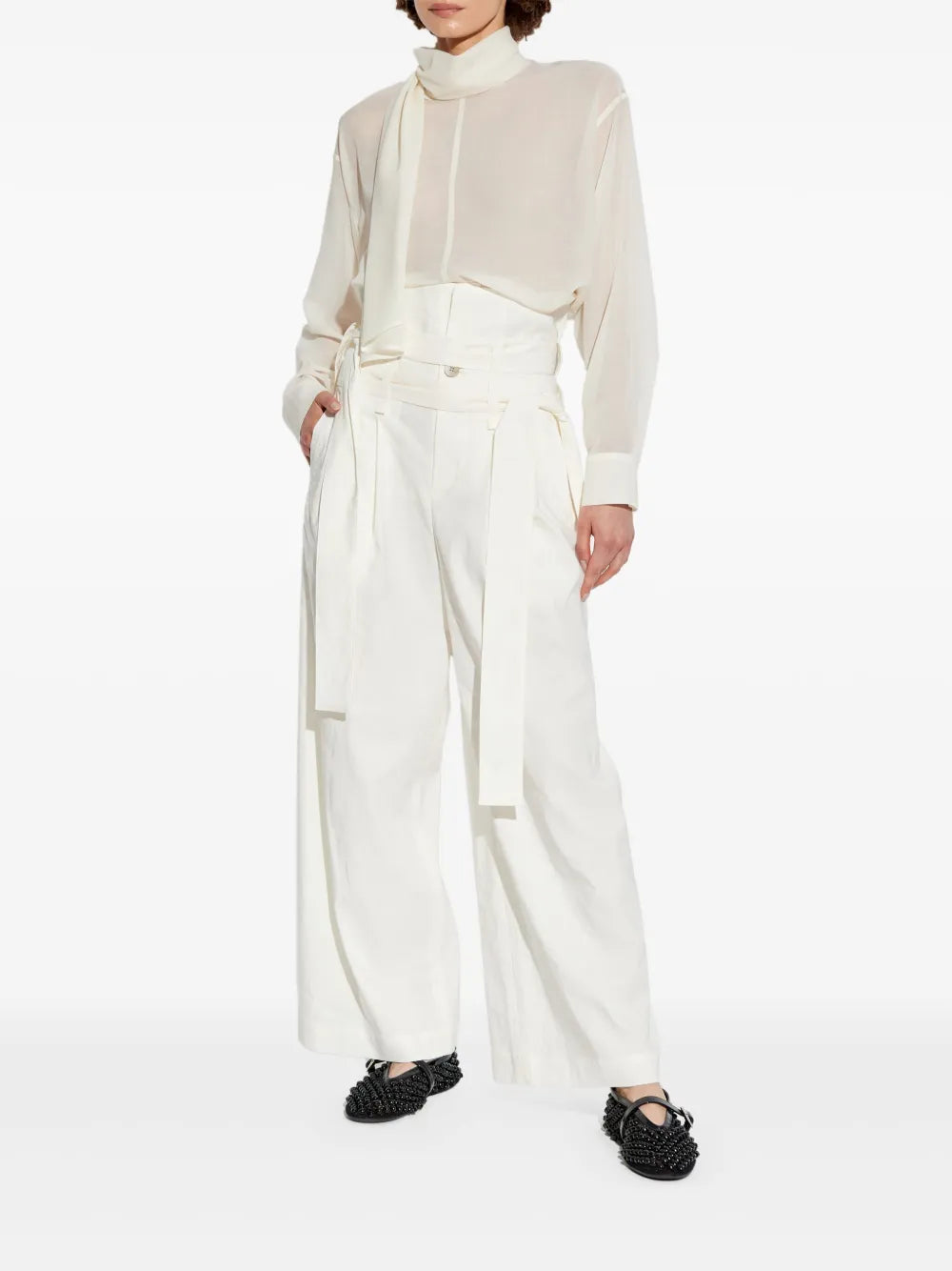 High-Waisted Trousers