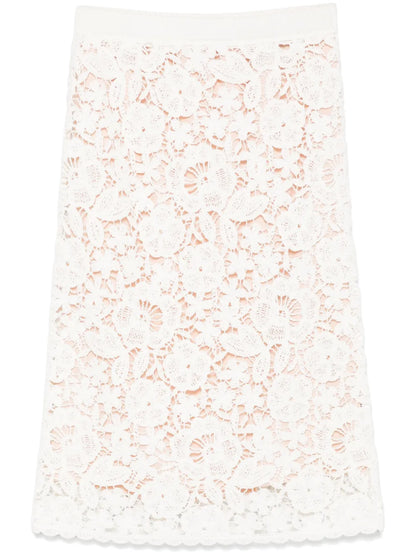 Copper Midi Skirt