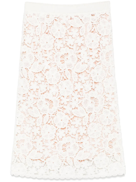 Copper Midi Skirt
