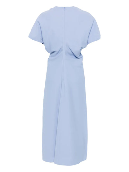 V-Neck Midi Dress