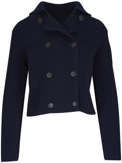 Double-Breasted Cardigan