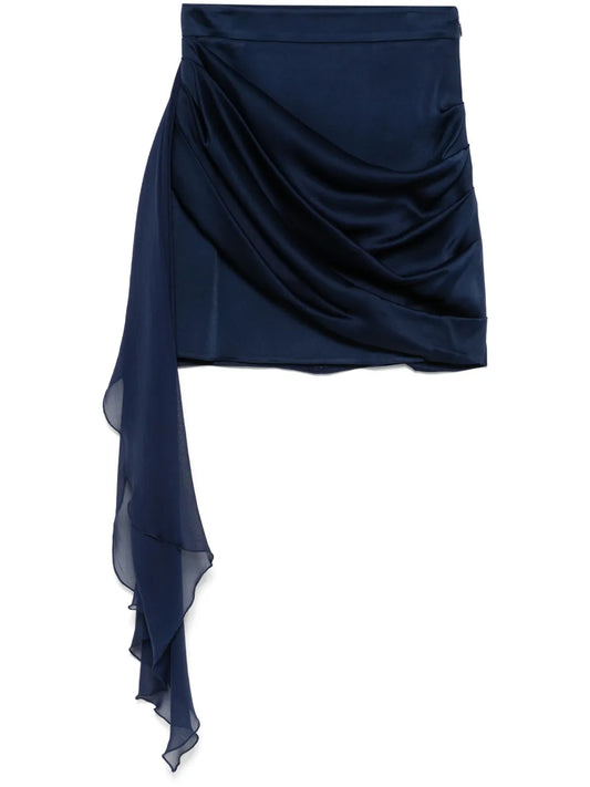 Sash-Detail Mini Skirt