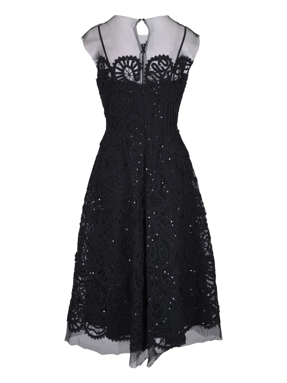 Lace-Panel Dress