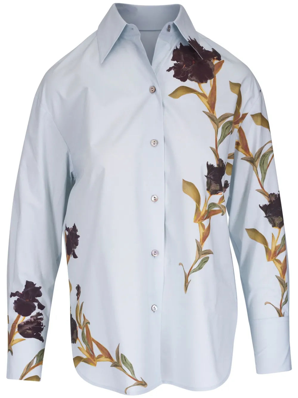 Floral-Print Shirt