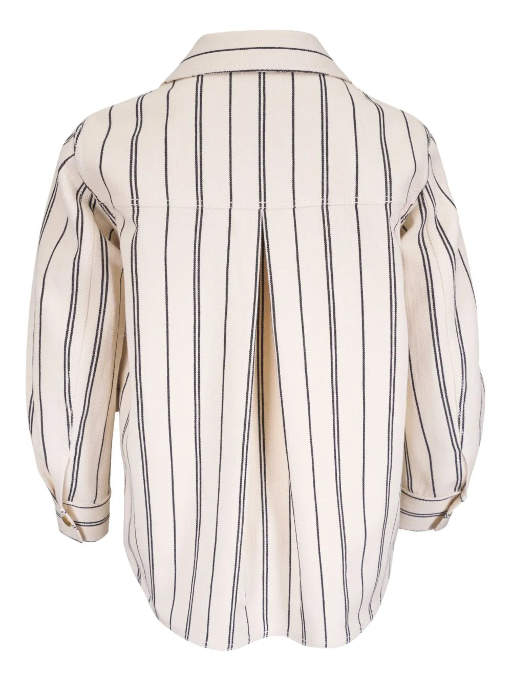 Striped Shirt Jacket