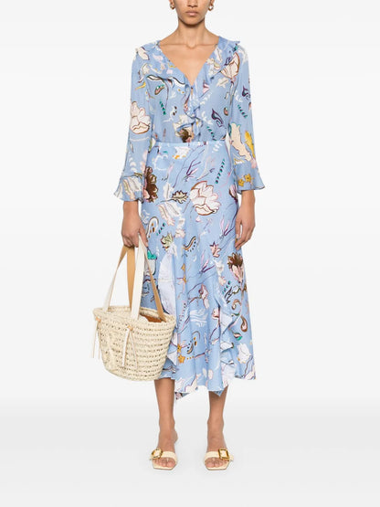 Floral Twist Blouse